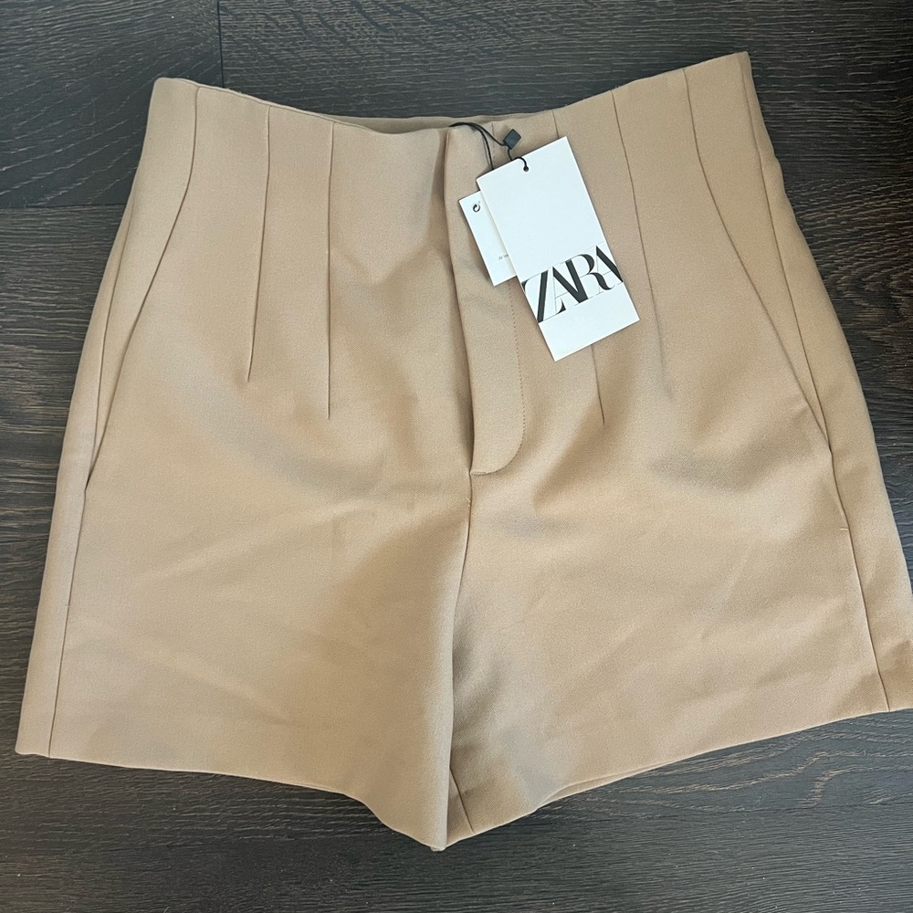 Zara high waisted shorts - new with tags